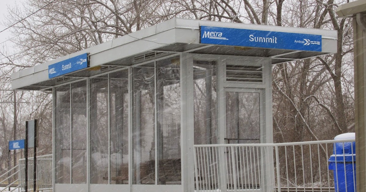 Eddie's Rail Fan Page The Summit Illinois Amtrak / Metra commuter rail